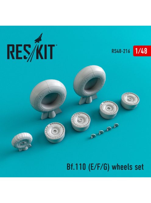 Reskit - Bf.110 (E,F,G)  wheels set (1/48)