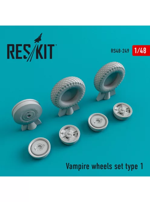 Reskit - DH.115 Vampire wheels set type 1