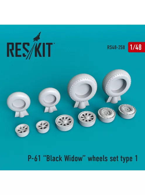 Reskit - P-61 Black Widow wheels set