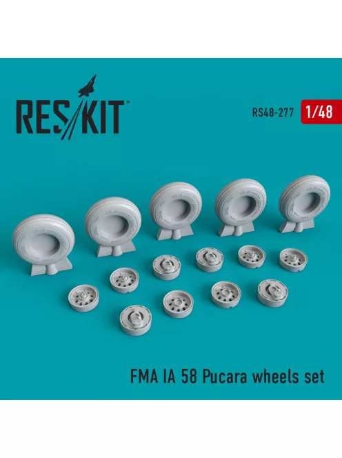 Reskit - FMA IA 58 Pucará (Pucara) wheels set