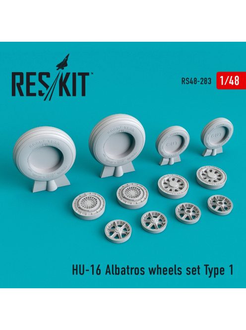 Reskit - HU-16 "Albatros" wheels set type 1 (1/48)