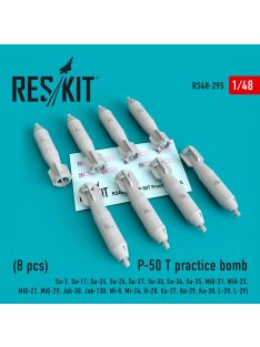  Reskit - P-50 T practice bombs (8 pcs)(Su-7, Su-17, Su-24, Su-25, Su-27, Su-33, Su-34, Su-35, MiG-21, MiG-23,