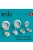 Reskit - Fouga CM.170 Magister wheels set (weighted)