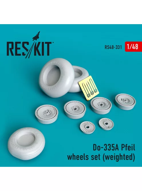 Reskit - Do-335? Pfeil wheels set (weighted)