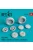 Reskit - F4F/FM-2 Wildcat wheels set type 1 (weighted)