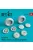 Reskit - F4F/FM-2 Wildcat wheels set type 2 (weighted)