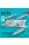 Reskit - Triple ejector rack A/A37B-6 (TER-7) (5 pcs) (A-4, A-6, A-7, F-4, S-3, F-8, F-84F, F-100, F-105, F-15, A-1, A-10) (3D Printed)