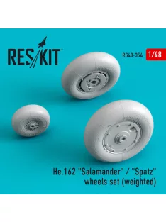 Reskit - He.162 Salamander / Spatz wheels set (weighted)