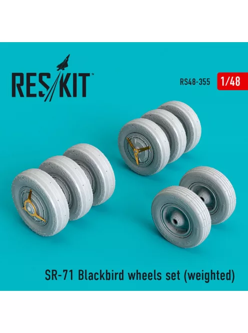 Reskit - SR-71 Blackbird wheels set (weighted)