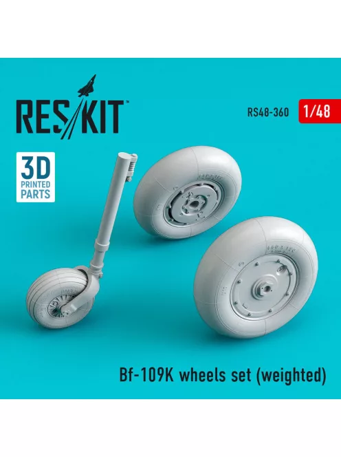 Reskit - Bf-109K wheels set (weighted)