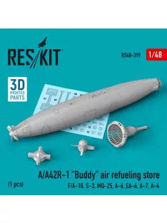   Reskit - A/A42R-1 Buddy air refueling store (1 pcs) (F/A-18 S-3 MQ-25 A-6 EA-6 A-7 A-4) (3D Printed)