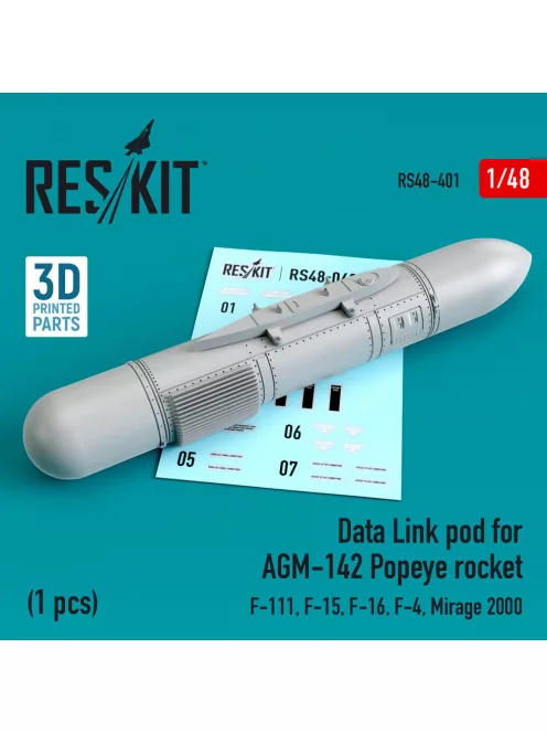 Reskit - Data Link pod for AGM-142 Popeye rocket (F-15, F-16, F-4, Mirage 2000, F-111)