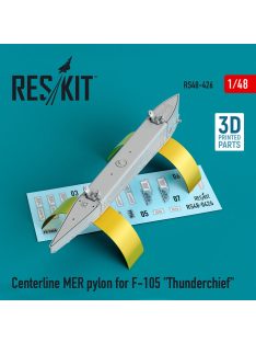   Reskit - Centerline MER pylon for F-105 Thunderchief (3D Printed)