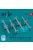 Reskit - AIM-7F Low Vis Sparrow III missiles (4 pcs) (F-4, F-5, F-15, F-16, F-14, F/A-18) (3D Printed)