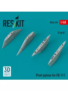 Reskit - Pivot pylons for FB-111 (4 pcs) (3D Printed)