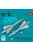 Reskit - R-40RD (AA-6 Acrid) missiles (2 pcs) (MiG-25PD MiG-25PDS) (3D printed)