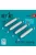 Reskit - BLU-1A (750 lb) napalm bombs (4 pcs) (A-1 A-4 A-7 A-26K B-57 F-100) (3D Printed)