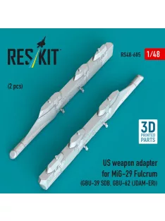   Reskit - US weapon adapter for MiG-29 Fulcrum (2 pcs) (GBU-39 SDB, GBU-62 (JDAM-ER)) (3D Printed)