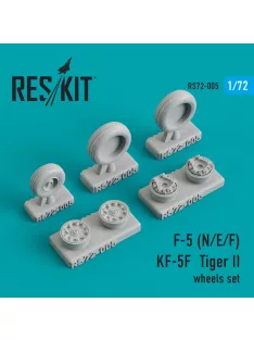 Reskit - F-5 (N,E,F)/KF-5F Tiger II wheels set