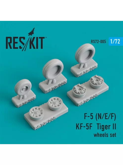 Reskit - F-5 (N,E,F)/KF-5F Tiger II wheels set