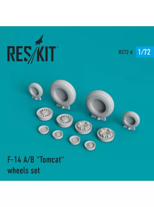 Reskit - F-14 (A,B) Tomcat wheels set (weighted)
