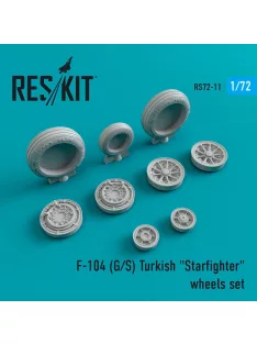 Reskit - F-104 (G,S) Turkish Starfighter wheels set