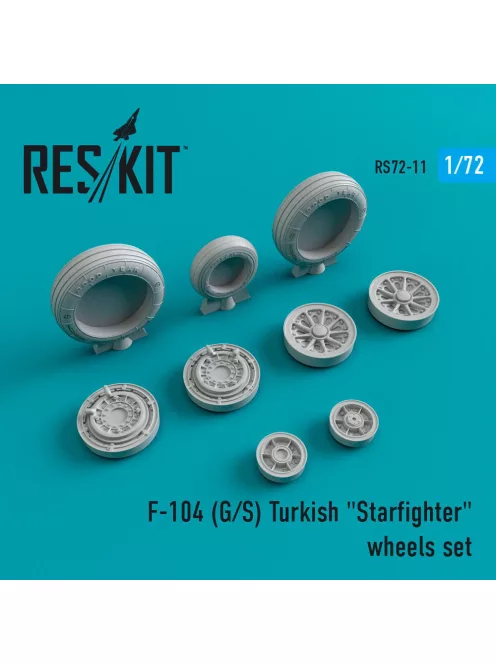 Reskit - F-104 (G,S) Turkish Starfighter wheels set