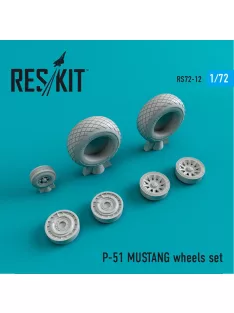 Reskit - P-51 Mustang wheels set