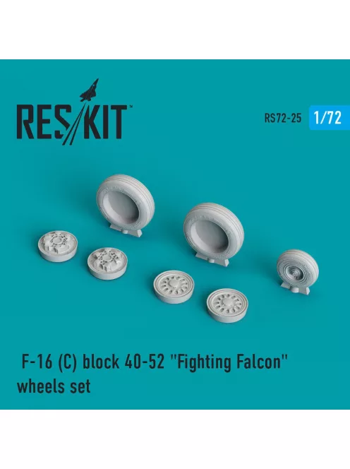 Reskit - F-16C block 40-52 Fighting Falcon wheels set