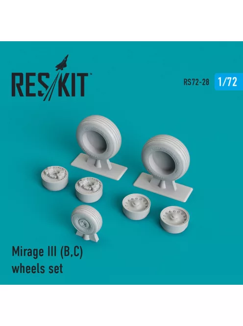 Reskit - Mirage III (B,C) wheels set