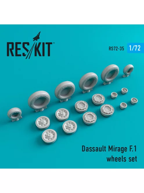 Reskit - Mirage F.1 wheels set
