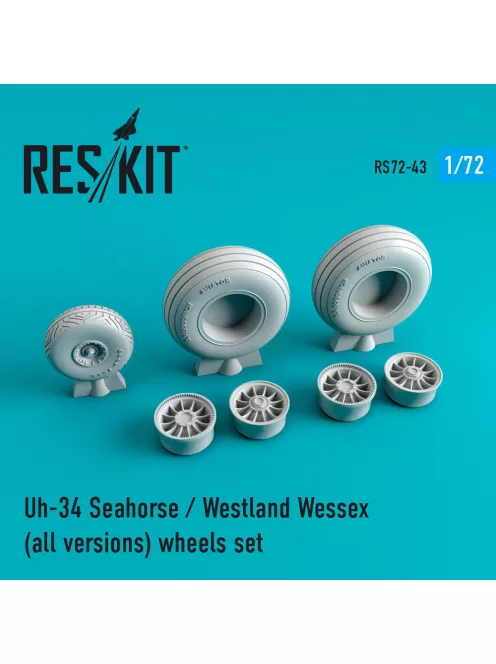 Reskit - Uh-34 Seahorse/Westland Wessex (all versions) wheels set