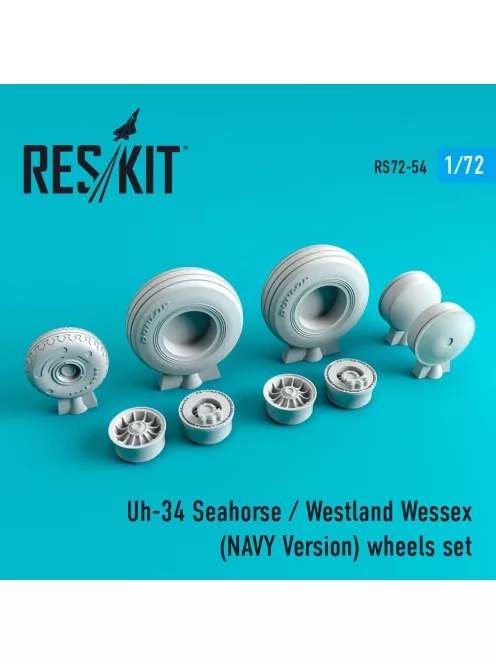 Reskit - Uh-34 Seahorse/Westland Wessex (NAVY Version) wheels set