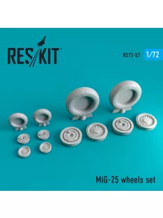 Reskit - MiG-25 (weighted) wheels set