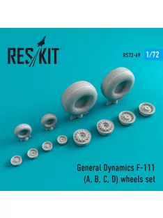 Reskit - F-111 (A,B,C,D) wheels set (weighted)