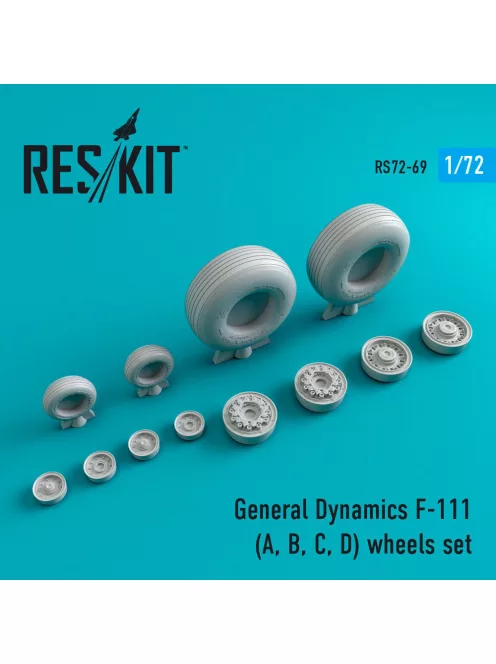 Reskit - F-111 (A,B,C,D) wheels set (weighted)