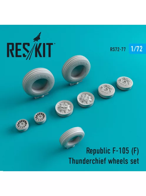 Reskit - F-105F Thunderchief wheels set