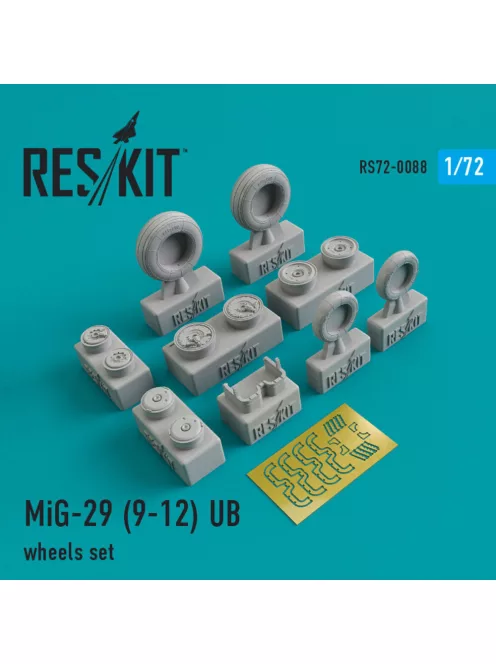 Reskit - MiG-29 (9-12 UB) wheels set