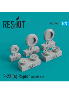 Reskit - F-22A Raptor wheels set