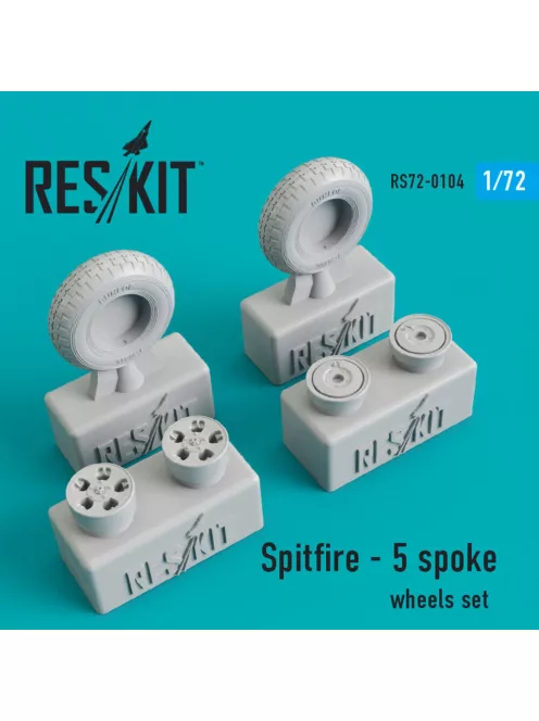 Reskit - Spitfire (5 spoke) wheels set