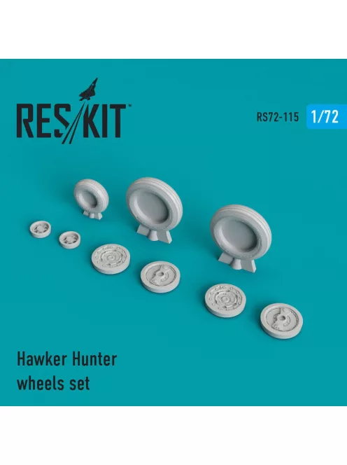 Reskit - Hawker Hunter wheels set