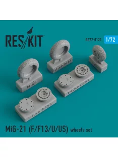 Reskit - MiG-21 (F, F13, U, US) wheels set