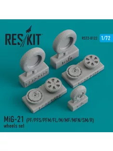   Reskit - MiG-21 (PF, PFS, PFM, FL, M, MF, MFN, SM, R) wheels set