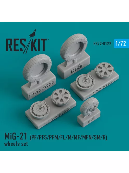 Reskit - MiG-21 (PF, PFS, PFM, FL, M, MF, MFN, SM, R) wheels set