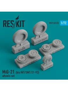 Reskit - MiG-21 (bis MT SMT 21-93) wheels set