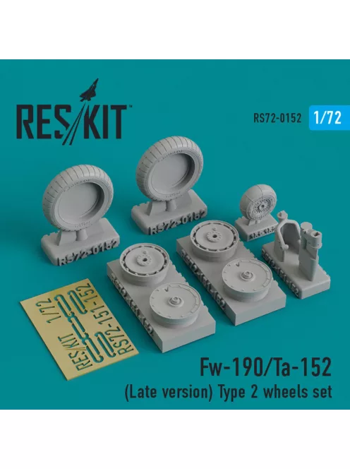 Reskit - Fw-190 (Late version) type 2 wheels set