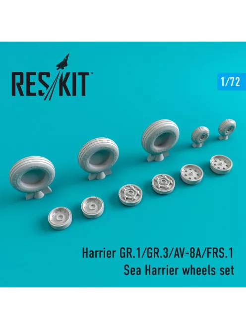 Reskit - Harrier GR.1/GR.3/AV-8A/FRS.1/Sea Harrier wheels set