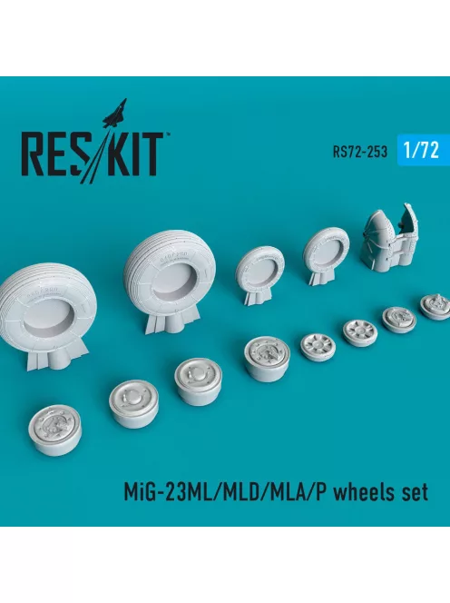 Reskit - MiG-23 (ML,MLD,MLA,P) wheels set
