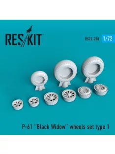 Reskit - P-61 Black Widow wheels set