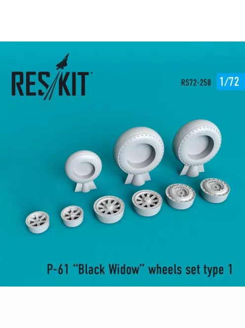 Reskit - P-61 Black Widow wheels set